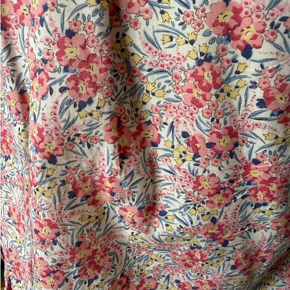 J.Crew x Liberty Pink Floral Print Popover Tunic Size 0 - Picture 5 of 7